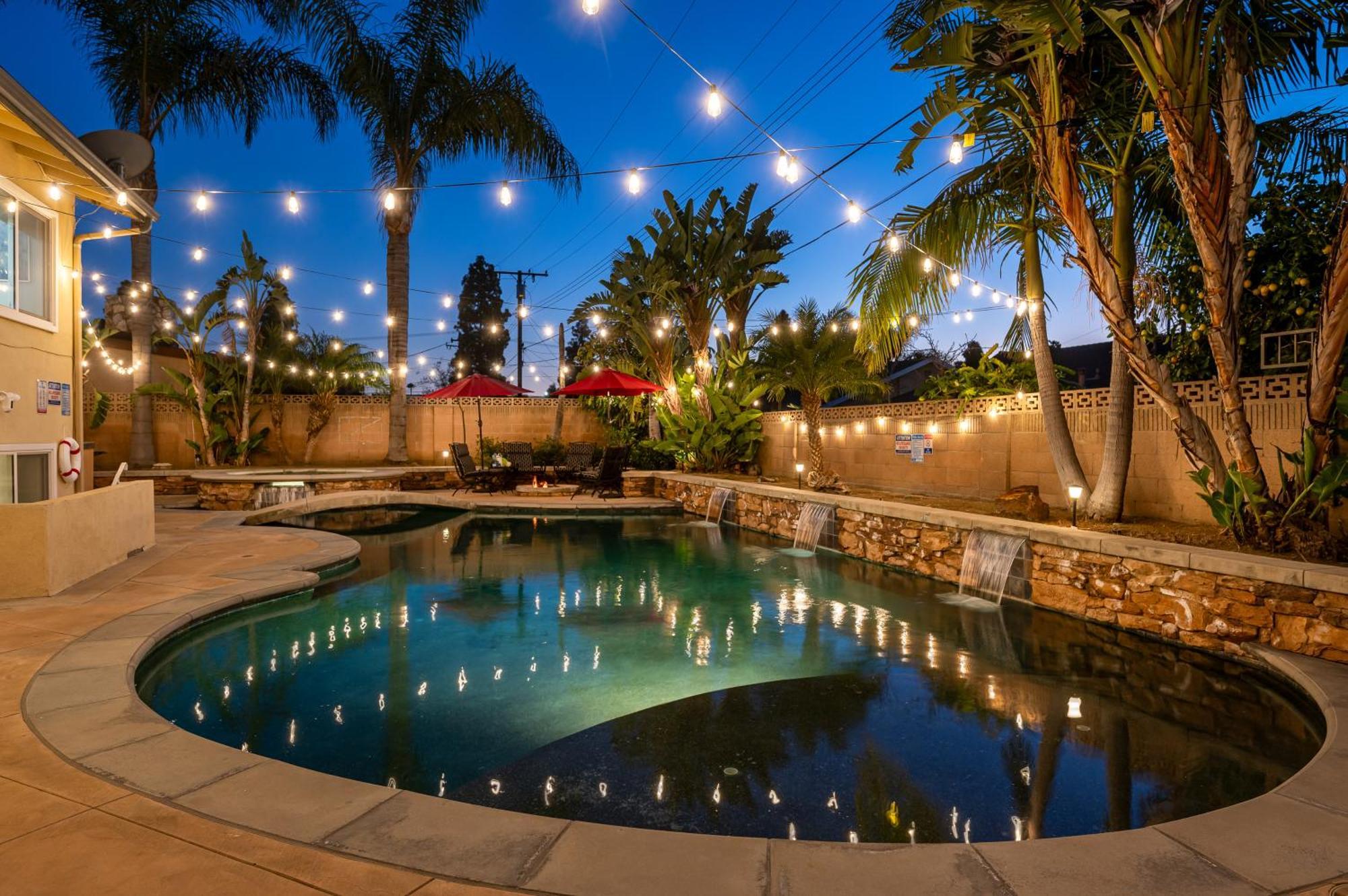 Amazing Modern Pool House Near Disneyland Anaheim Extérieur photo